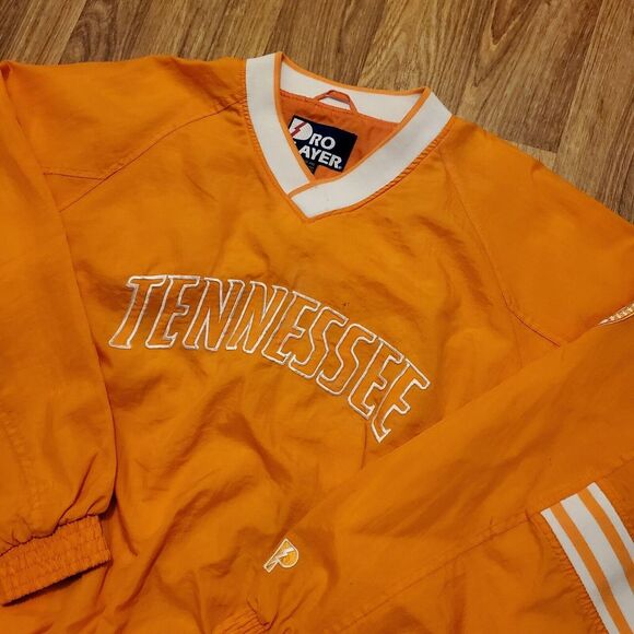 Vintage Tennessee Vols Pro Player Lined Pullover Windbreaker Jacket Adult‎ 2XL - Picture 1 of 9